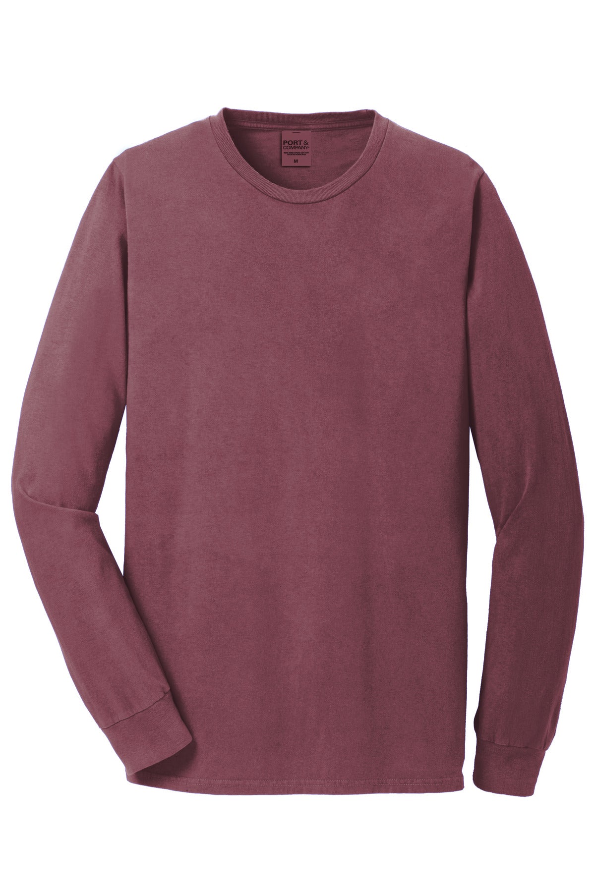 Custom Embroidered Port & Co T-Shirts  in Wineberry
