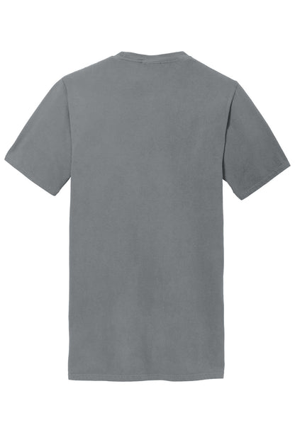 Port & Company Beach Wash Garment-Dyed Pocket Tee.  PC099P