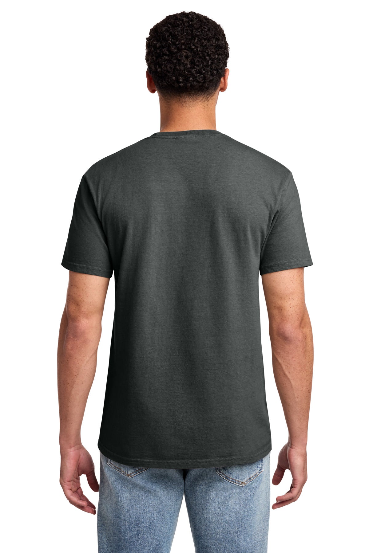 Custom Embroidered Port & Co T-Shirts  in Coal
