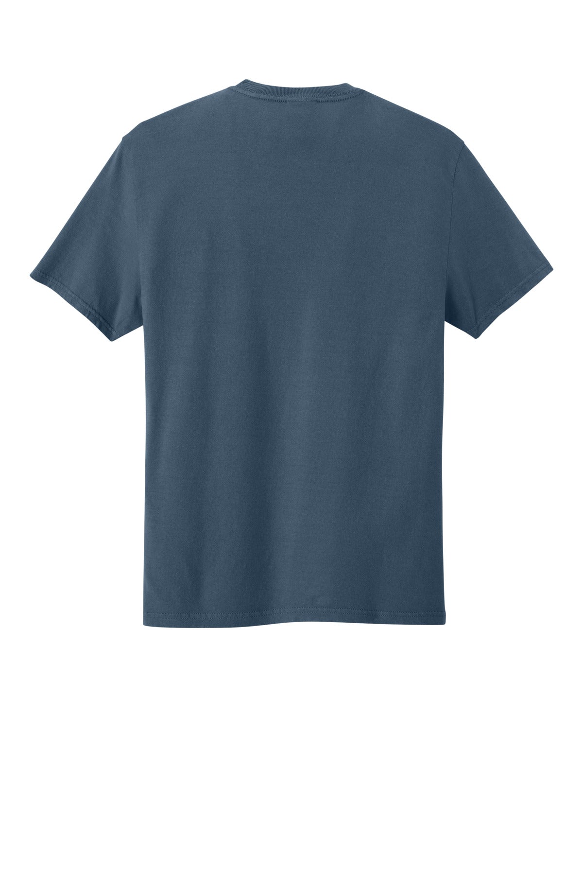 Custom Embroidered Port & Co T-Shirts  in Denim Blue