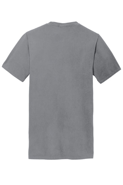 Port & Company Beach Wash Garment-Dyed Pocket Tee.  PC099P