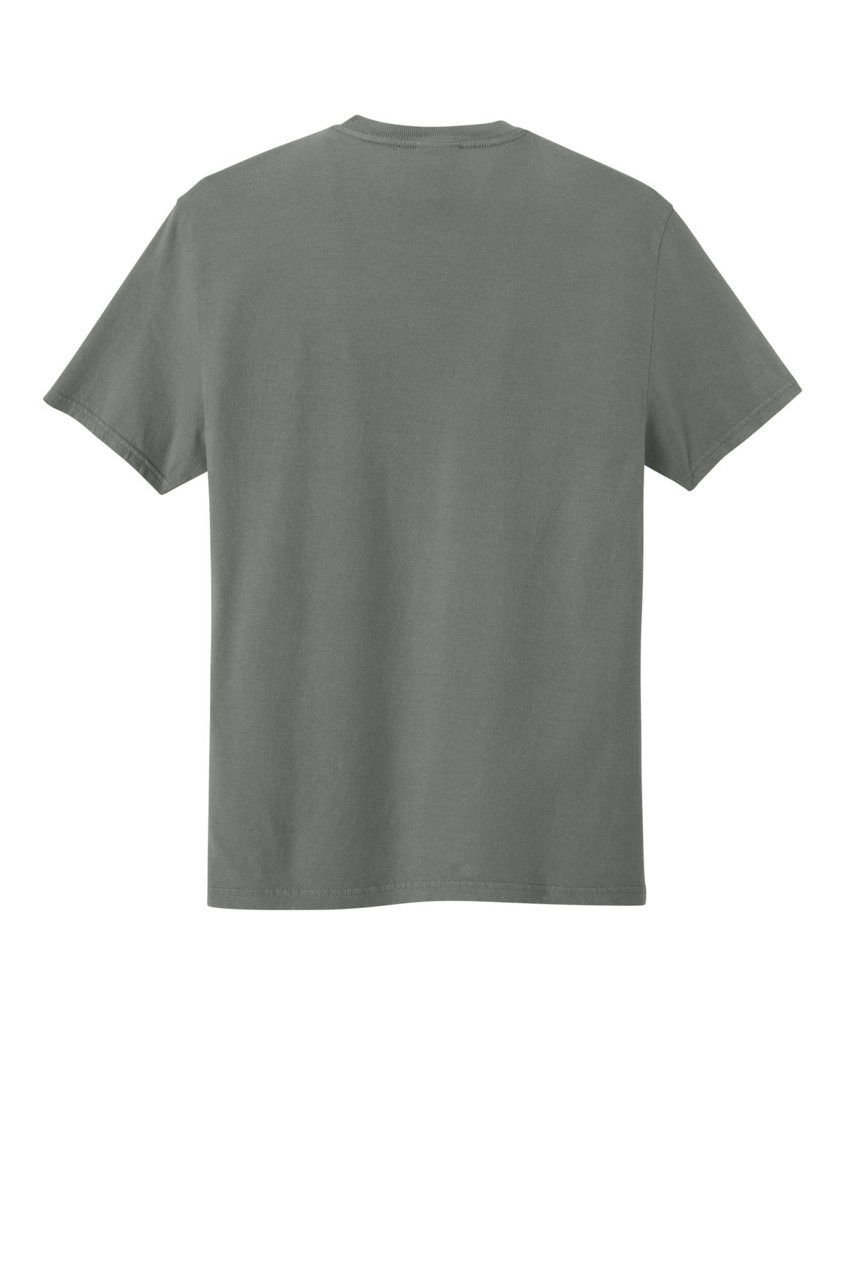 Custom Embroidered Port & Co T-Shirts  in Pewter
