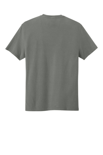 Custom Embroidered Port & Co T-Shirts  in Pewter