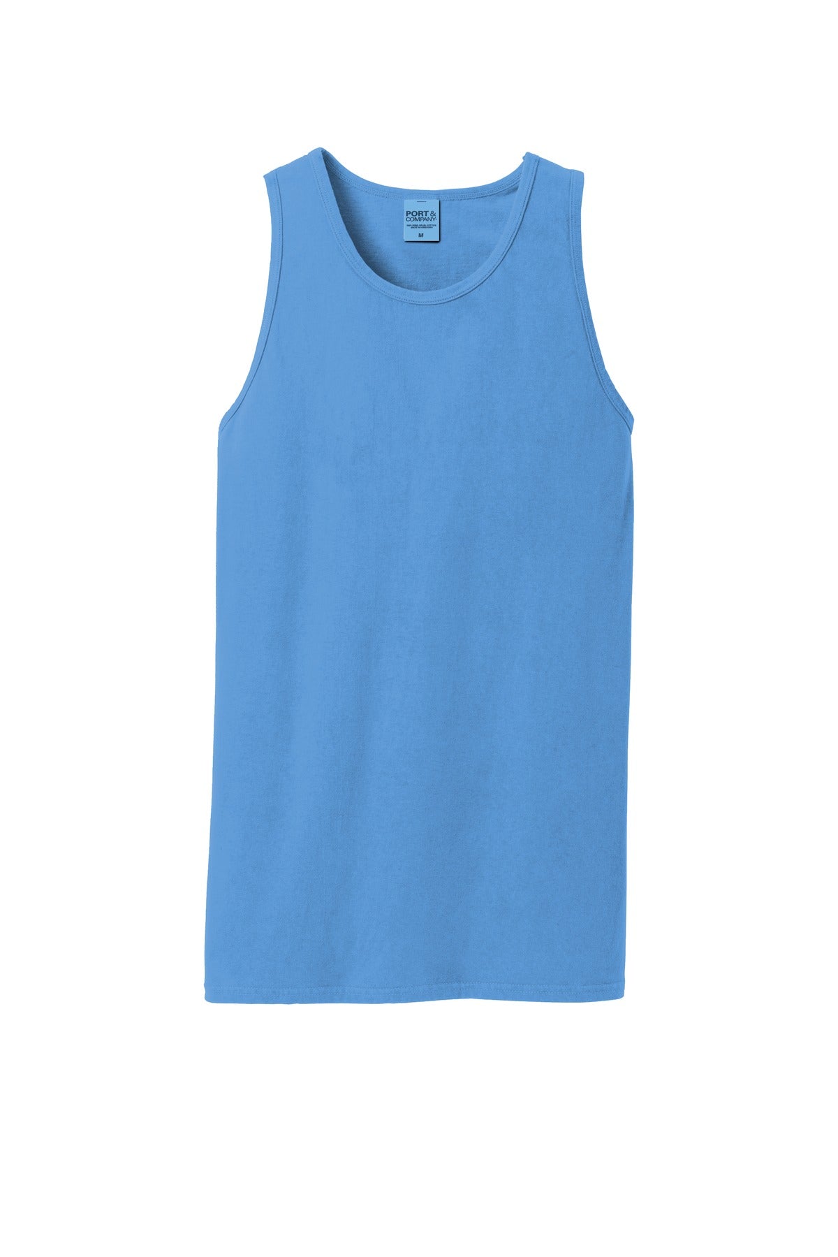 Custom Embroidered Port & Co T-Shirts  in Blue Moon