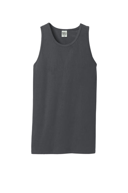 Custom Embroidered Port & Co T-Shirts  in Coal