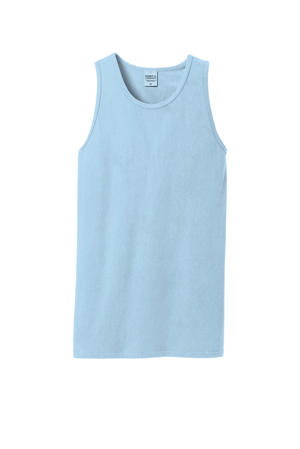 Custom Embroidered Port & Co T-Shirts  in Glacier