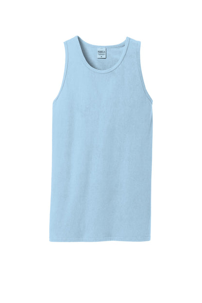 Custom Embroidered Port & Co T-Shirts  in Glacier