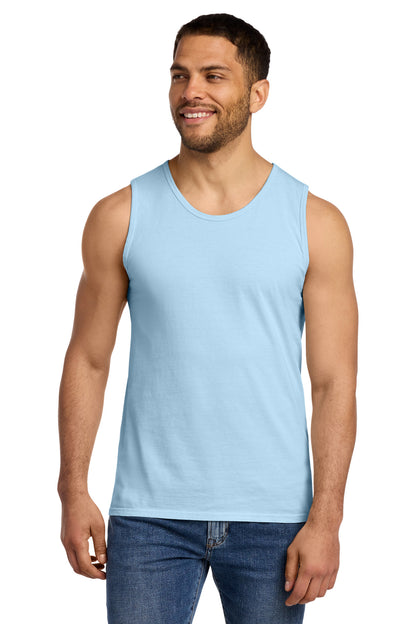 Custom Embroidered Port & Co T-Shirts  in Glacier