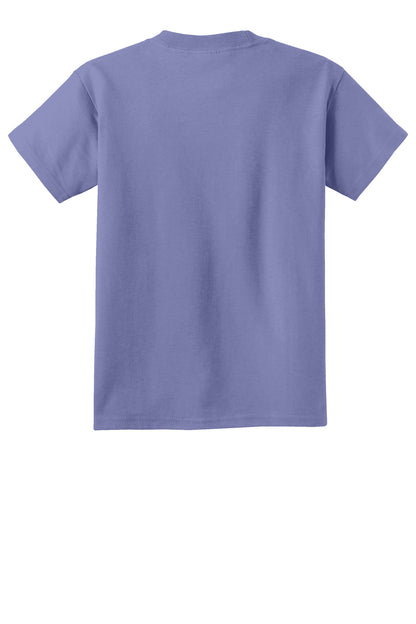Custom Embroidered Port & Co T-Shirts  in Amethyst