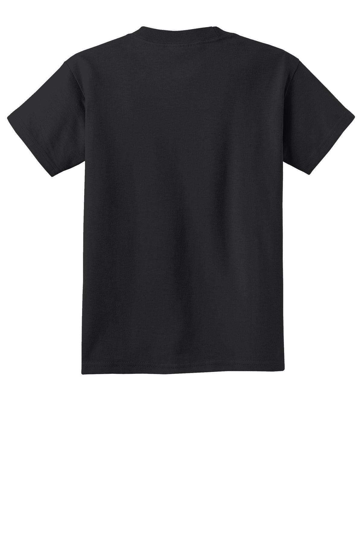 Custom Embroidered Port & Co T-Shirts  in Black