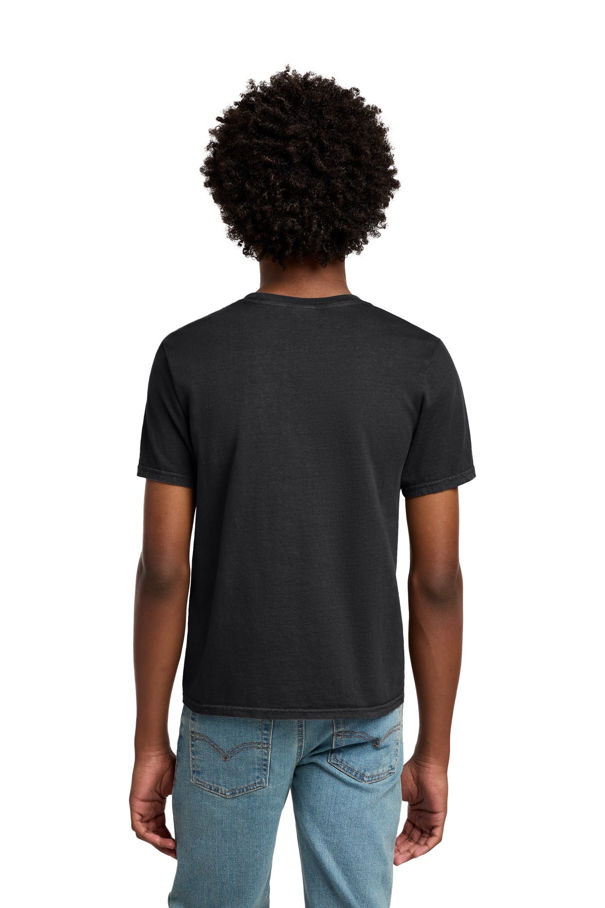 Custom Embroidered Port & Co T-Shirts  in Black