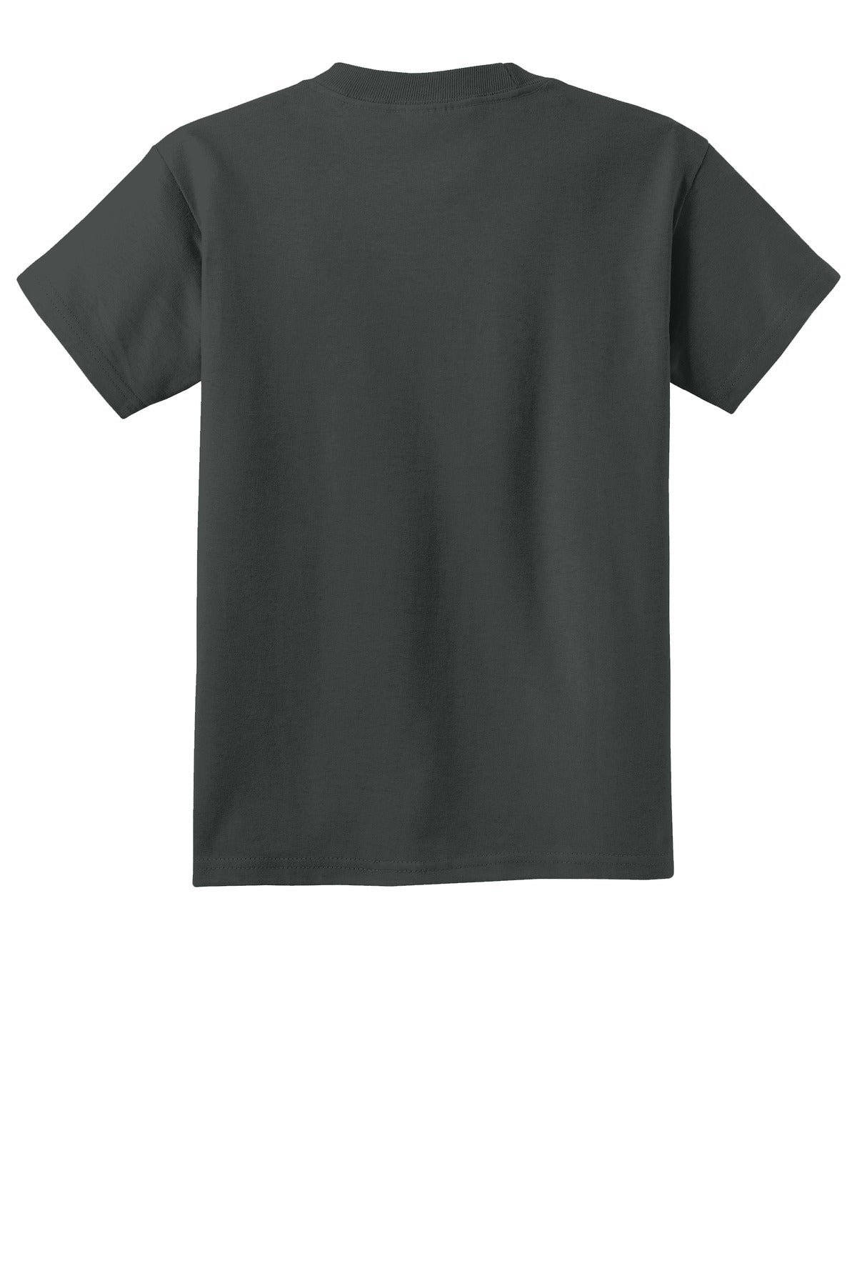 Custom Embroidered Port & Co T-Shirts  in Coal