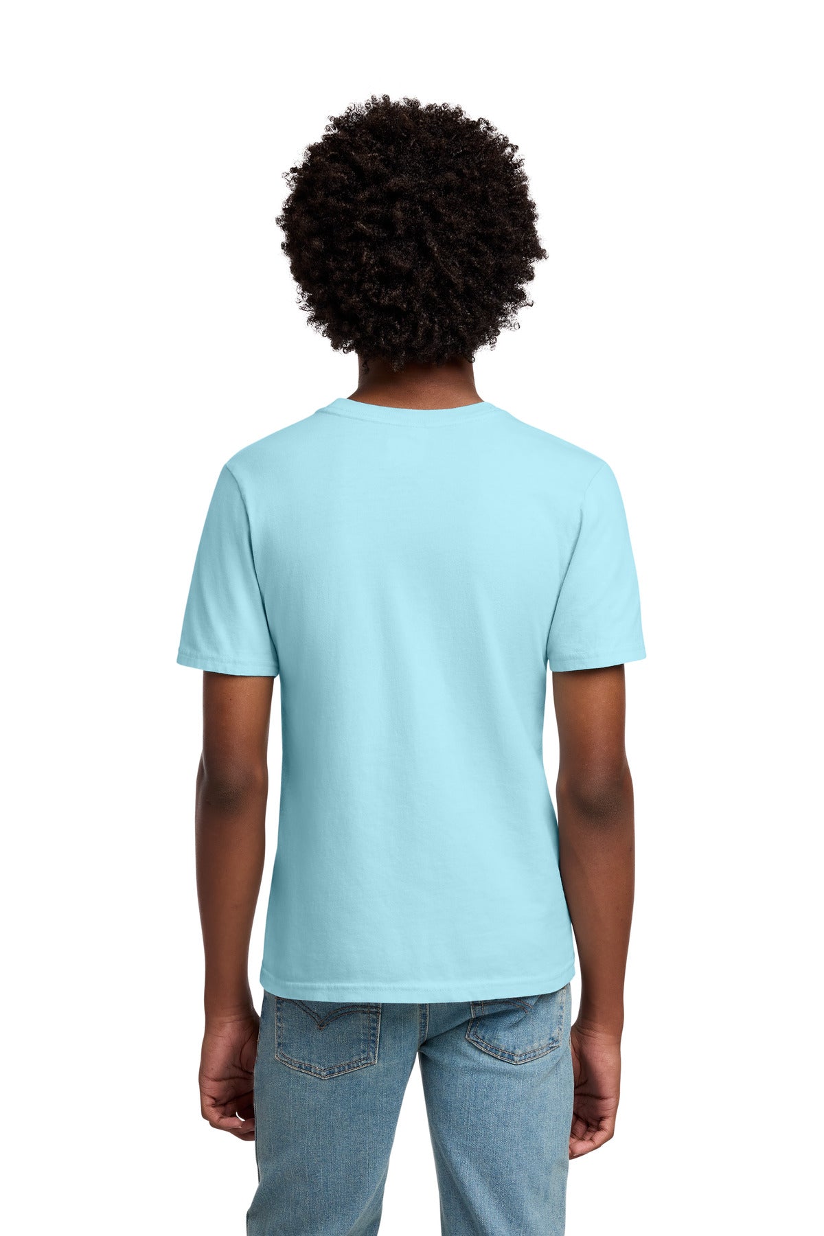 Custom Embroidered Port & Co T-Shirts  in Glacier