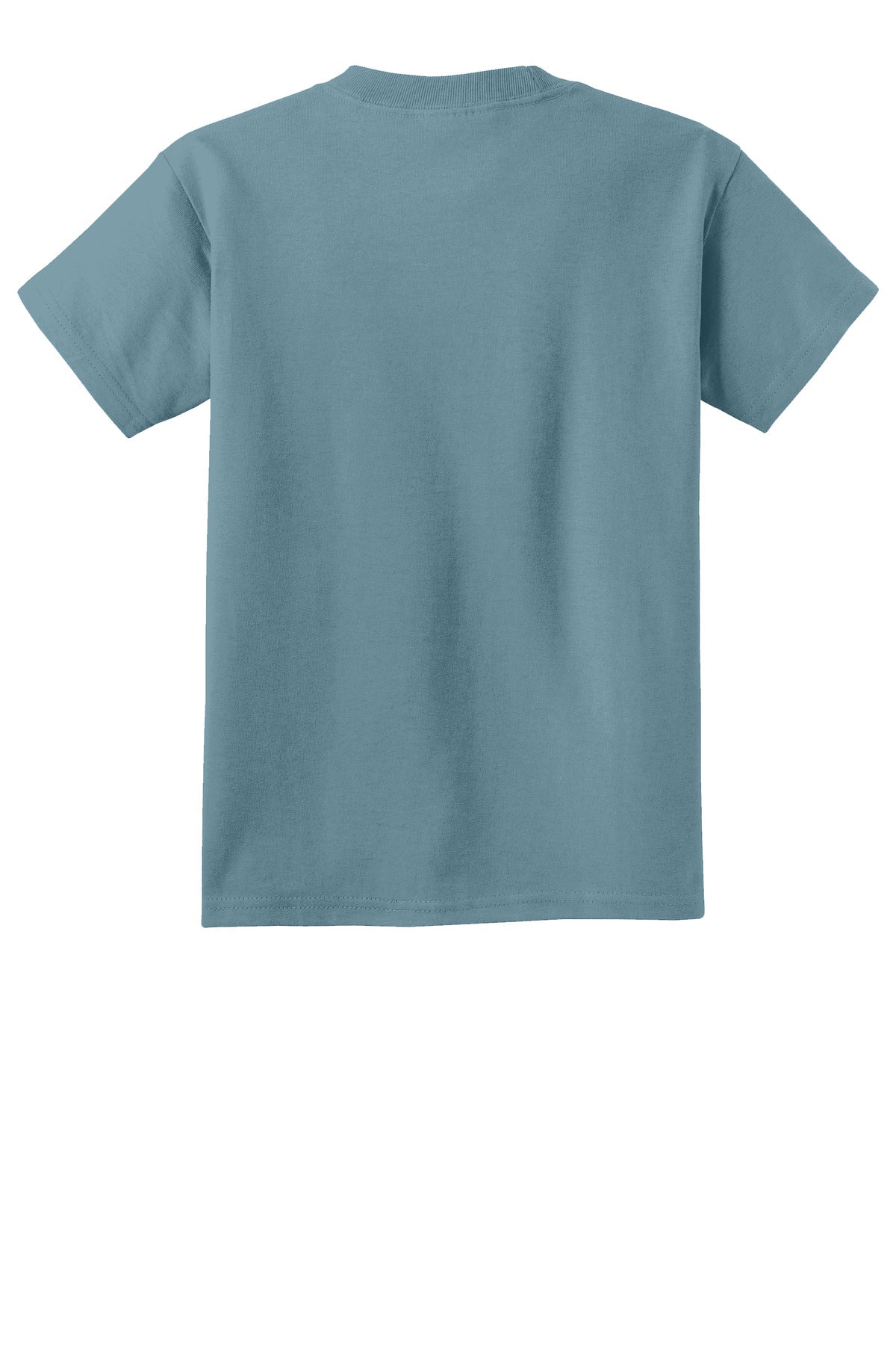 Custom Embroidered Port & Co T-Shirts  in Mist