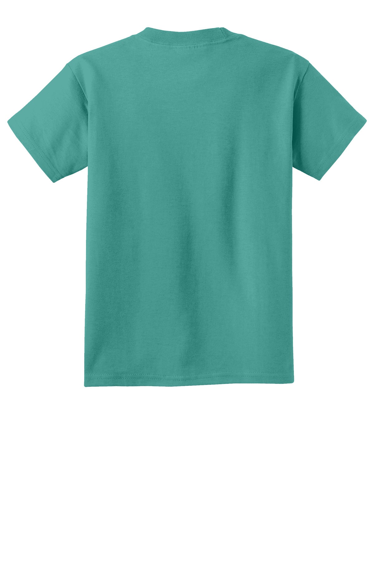 Custom Embroidered Port & Co T-Shirts  in Peacock