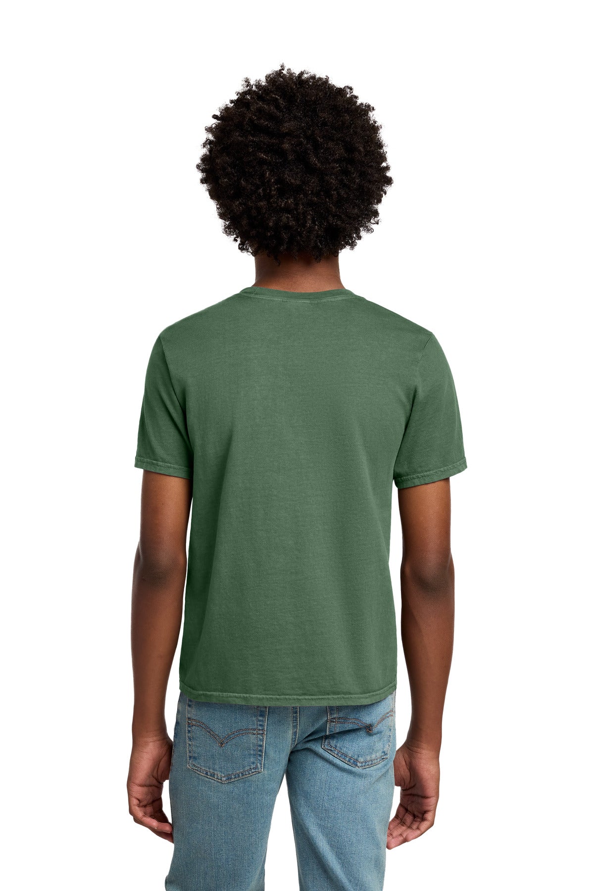 Custom Embroidered Port & Co T-Shirts  in Safari
