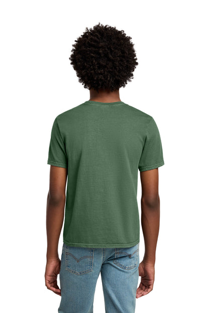 Custom Embroidered Port & Co T-Shirts  in Safari