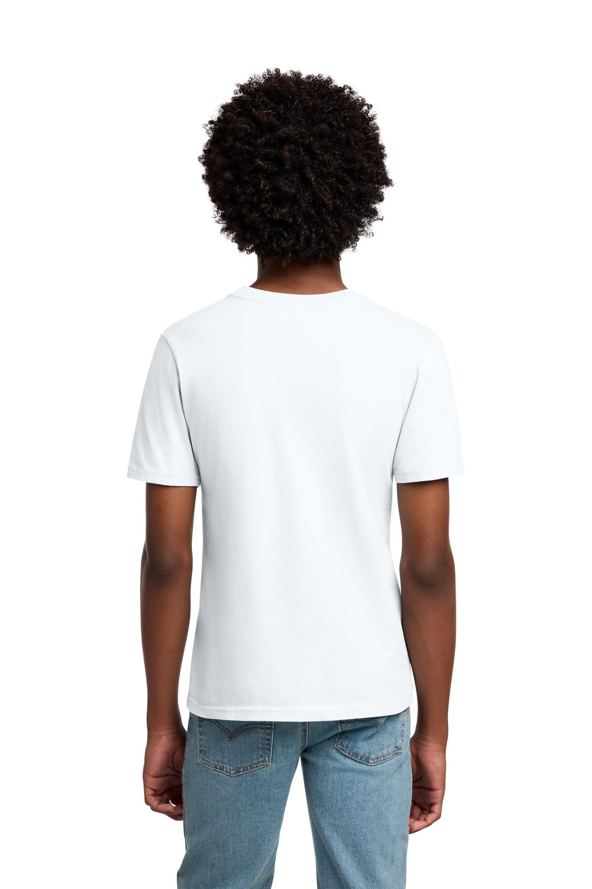Custom Embroidered Port & Co T-Shirts  in White