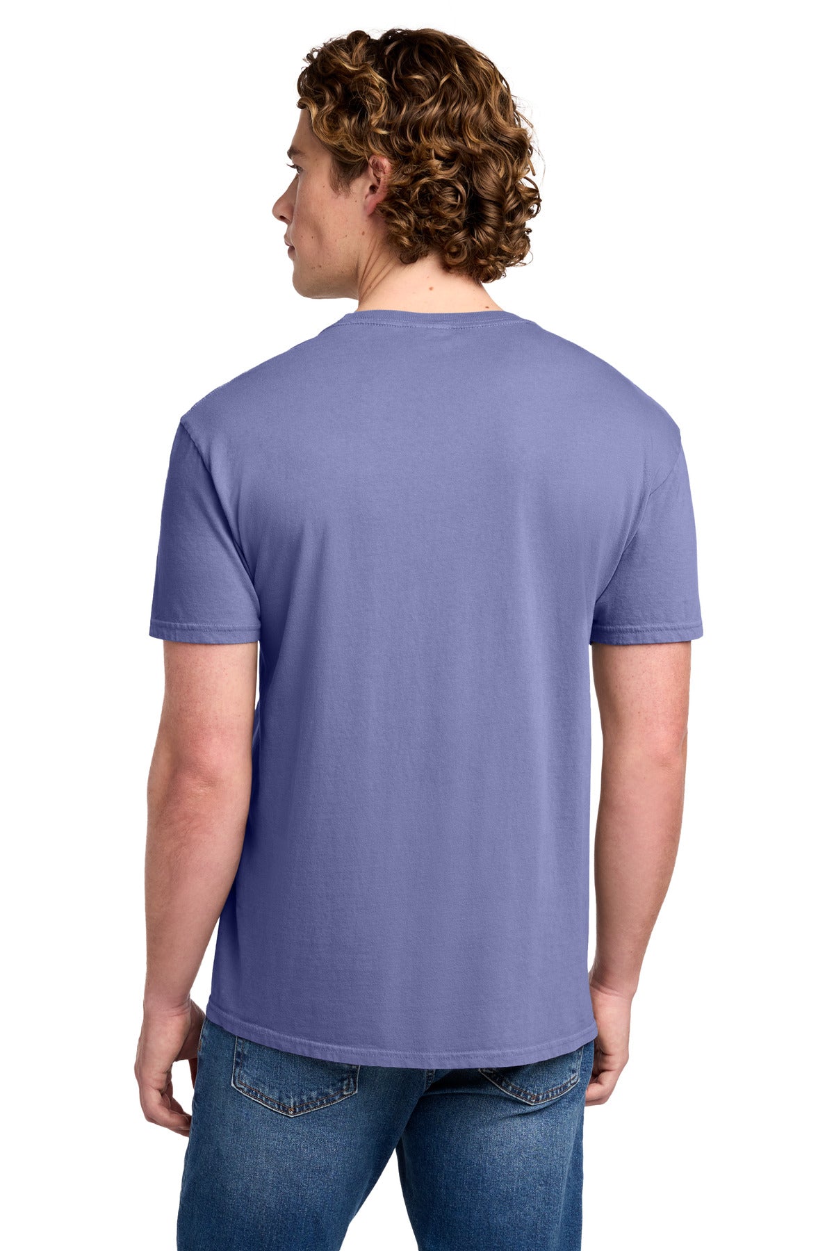 Custom Embroidered Port & Co T-Shirts  in Amethyst