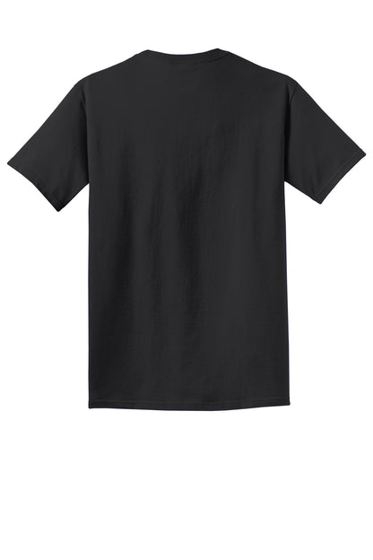 Custom Embroidered Port & Co T-Shirts  in Black