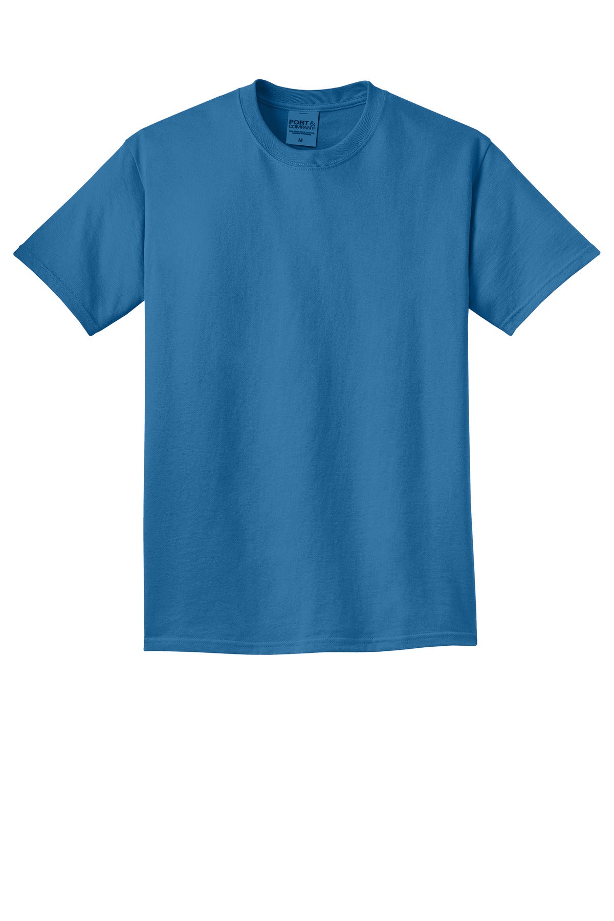 Custom Embroidered Port & Co T-Shirts  in Blue Moon