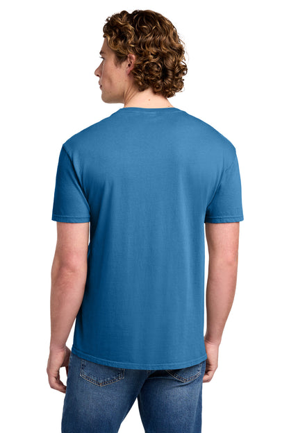 Custom Embroidered Port & Co T-Shirts  in Blue Moon