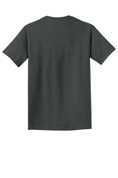 Custom Embroidered Port & Co T-Shirts  in Coal