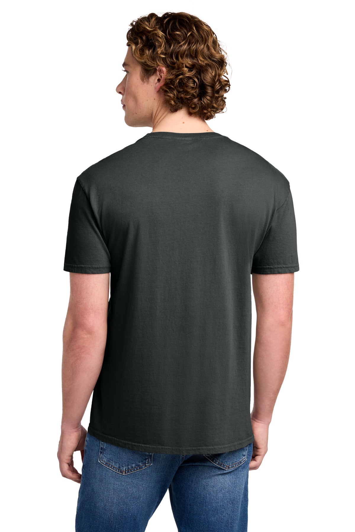 Custom Embroidered Port & Co T-Shirts  in Coal