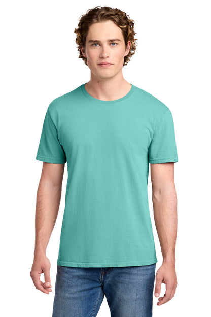 Custom Embroidered Port & Co T-Shirts  in Cool Mint