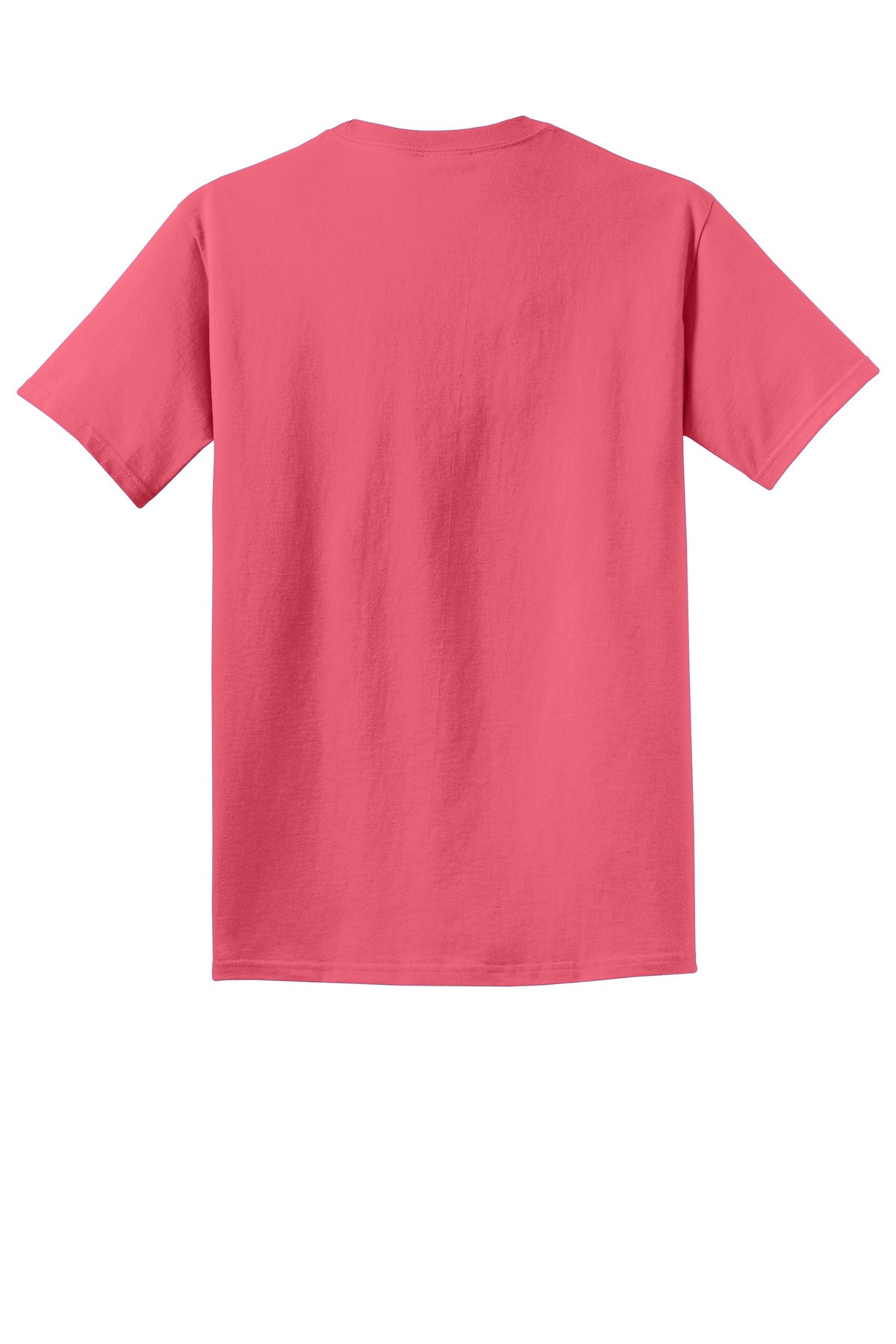 Custom Embroidered Port & Co T-Shirts  in Fruit Punch
