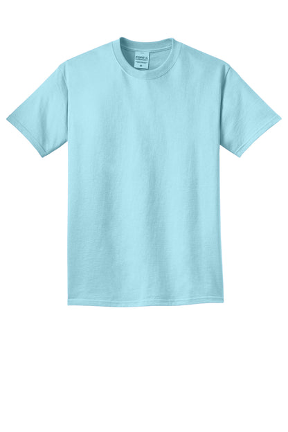 Custom Embroidered Port & Co T-Shirts  in Glacier