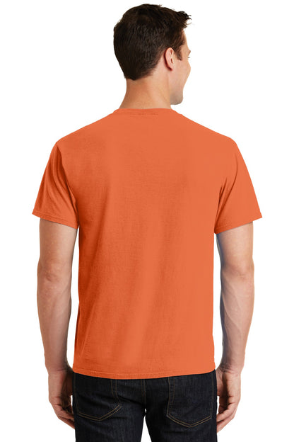 Custom Embroidered Port & Co T-Shirts  in Gold Fish