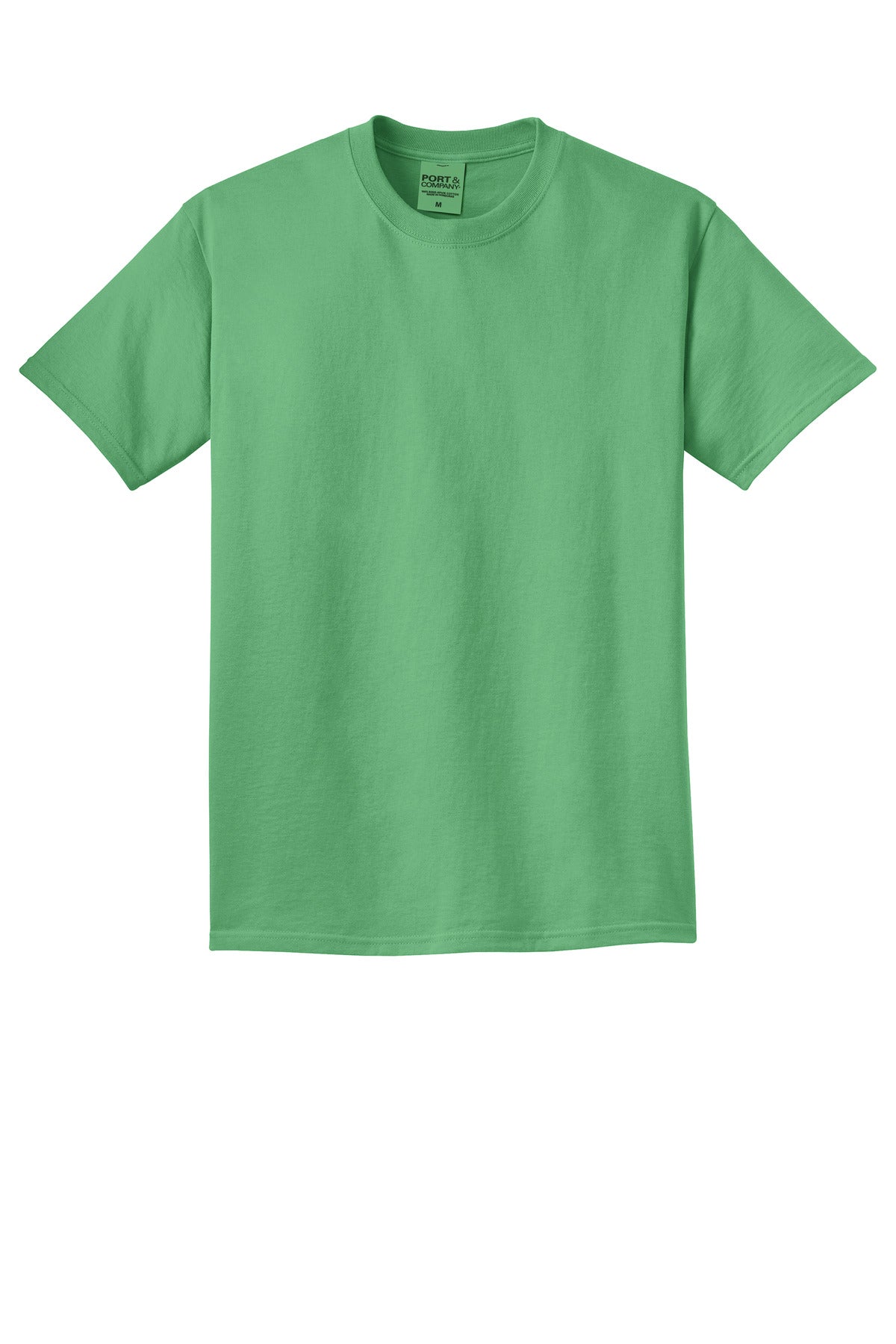Custom Embroidered Port & Co T-Shirts  in Guacamole