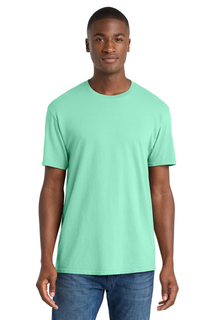 Custom Embroidered Port & Co T-Shirts  in Jadeite