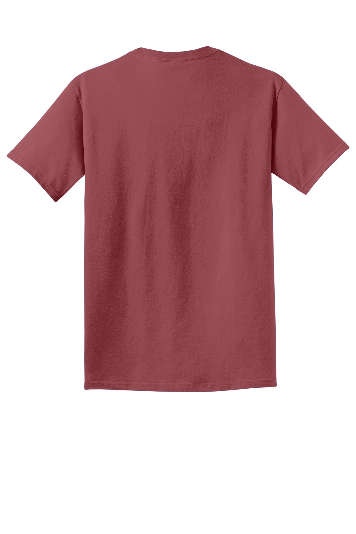 Custom Embroidered Port & Co T-Shirts  in Merlot