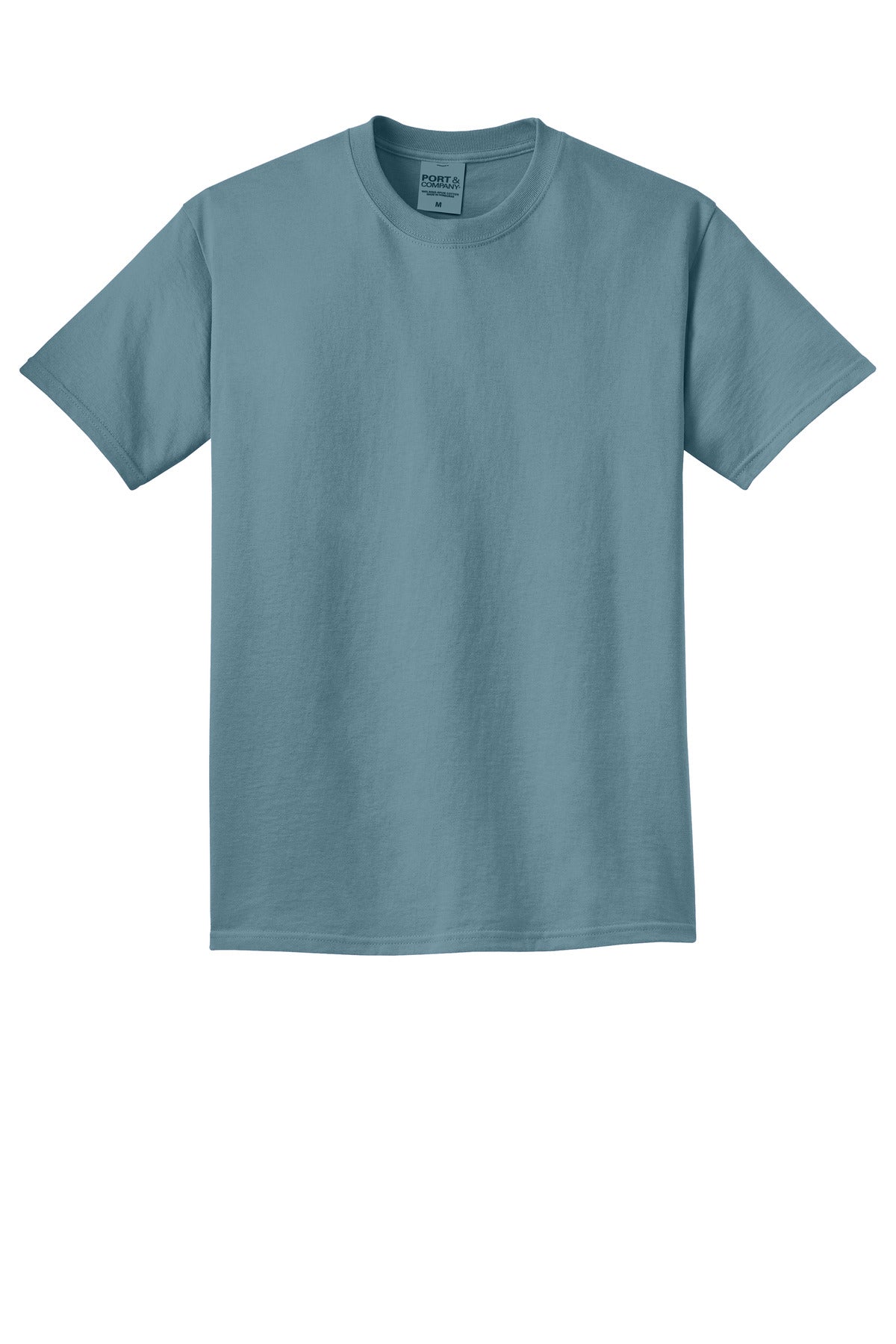 Custom Embroidered Port & Co T-Shirts  in Mist