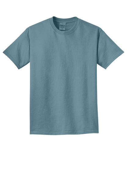 Custom Embroidered Port & Co T-Shirts  in Mist