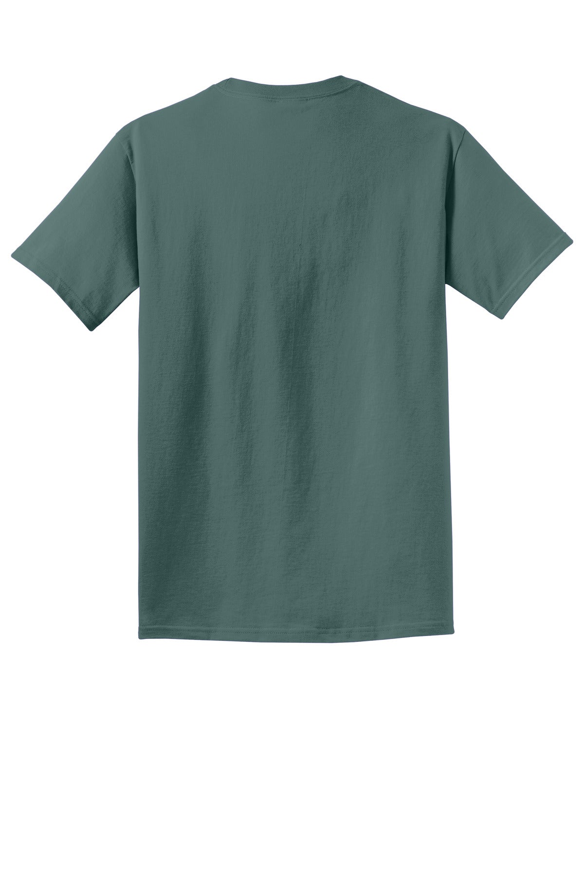 Custom Embroidered Port & Co T-Shirts  in Nordic Green