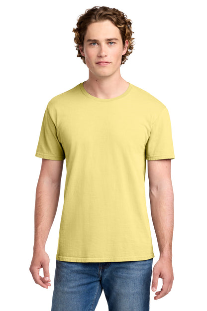 Custom Embroidered Port & Co T-Shirts  in Popcorn