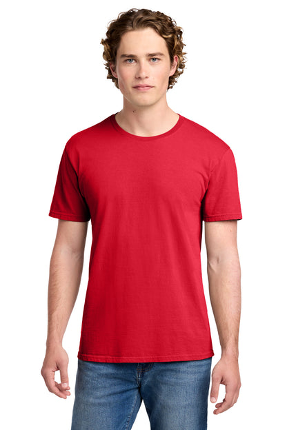 Custom Embroidered Port & Co T-Shirts  in Red