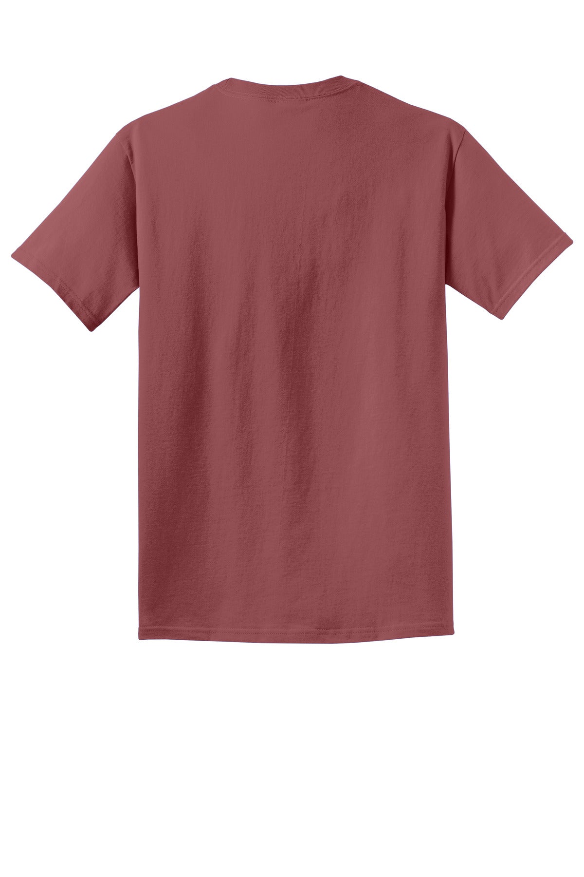 Custom Embroidered Port & Co T-Shirts  in Red Rock