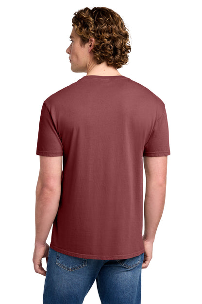 Custom Embroidered Port & Co T-Shirts  in Red Rock