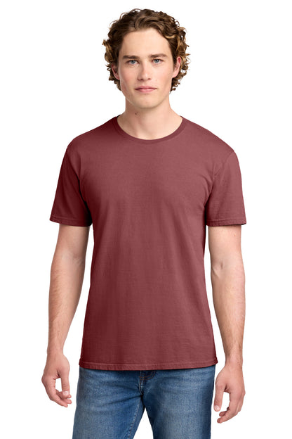 Custom Embroidered Port & Co T-Shirts  in Red Rock