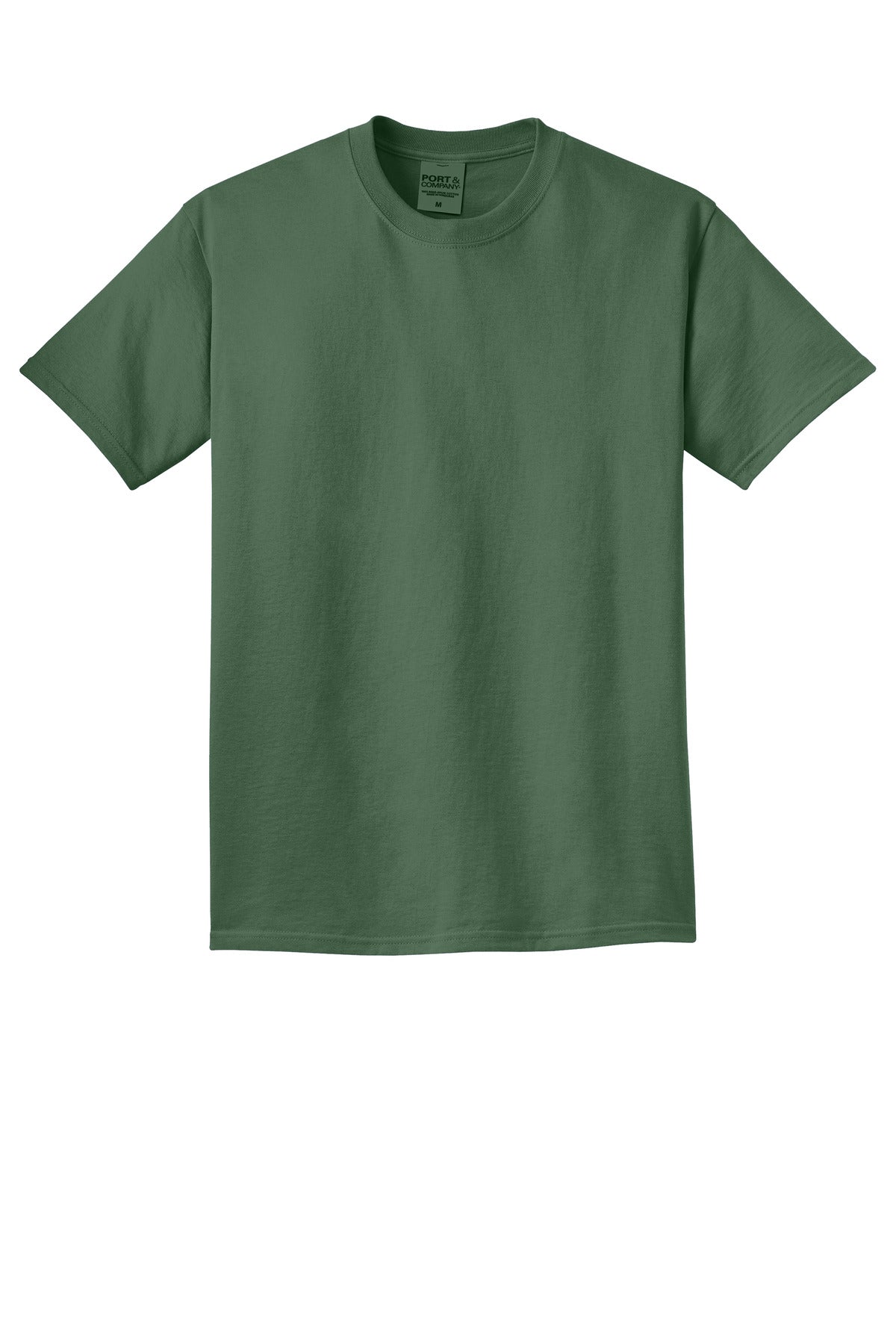 Custom Embroidered Port & Co T-Shirts  in Safari