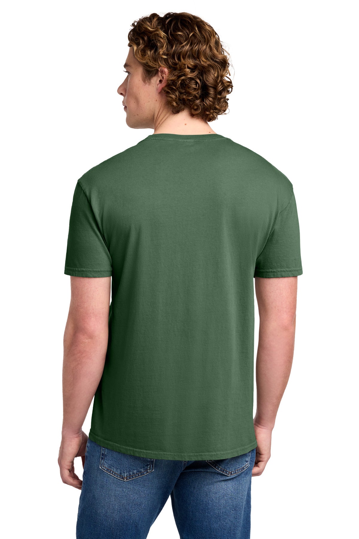 Custom Embroidered Port & Co T-Shirts  in Safari