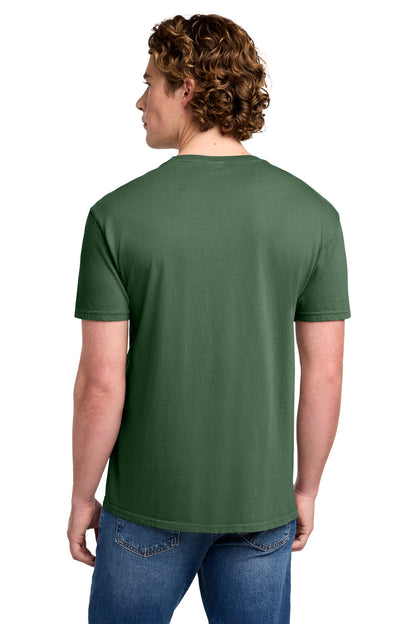 Custom Embroidered Port & Co T-Shirts  in Safari