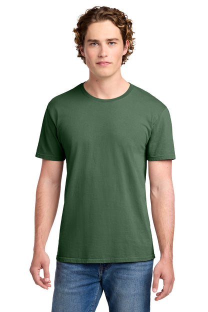 Custom Embroidered Port & Co T-Shirts  in Safari