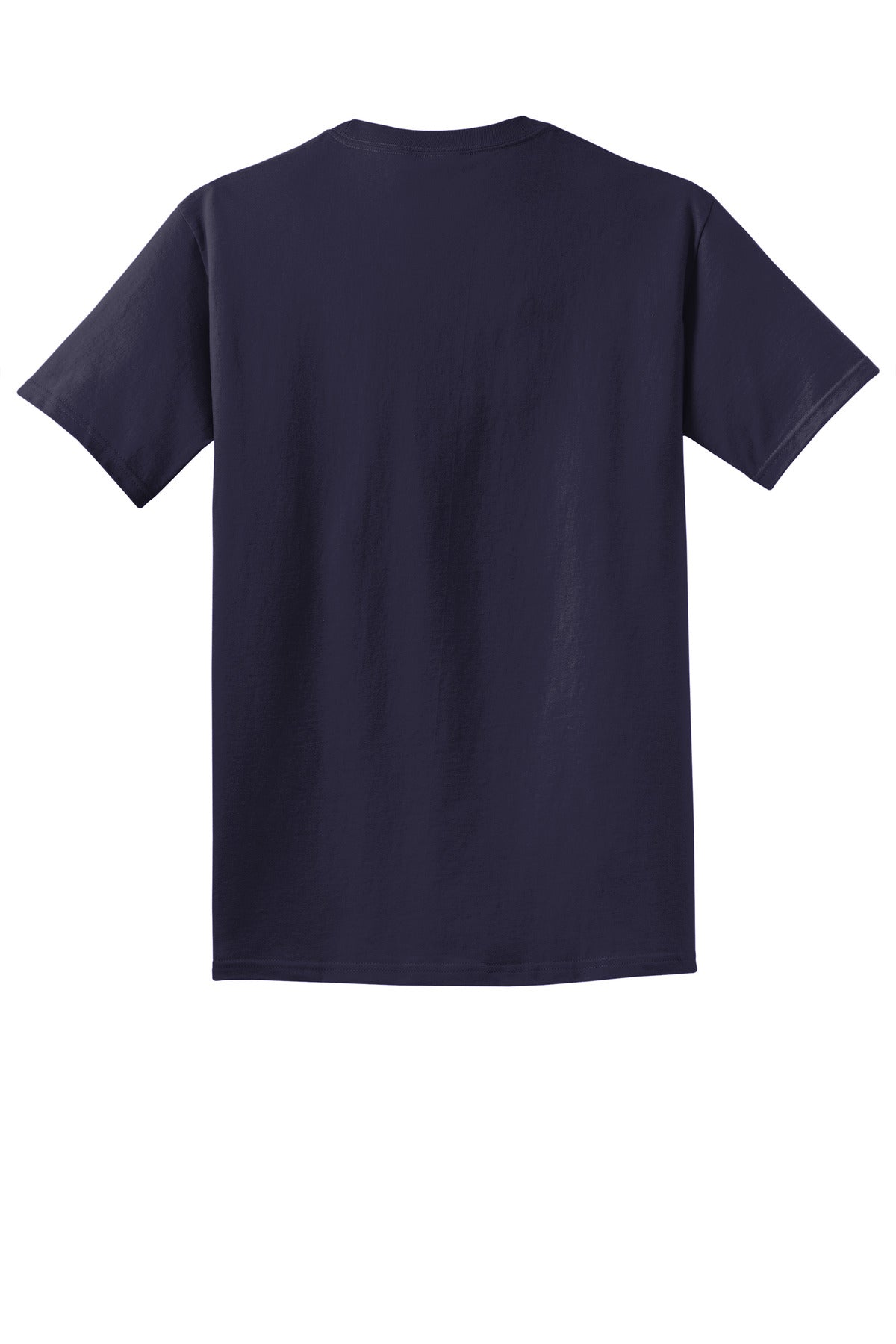 Custom Embroidered Port & Co T-Shirts  in True Navy