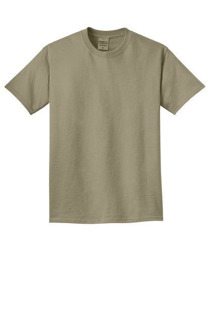 Custom Embroidered Port & Co T-Shirts  in Walnut