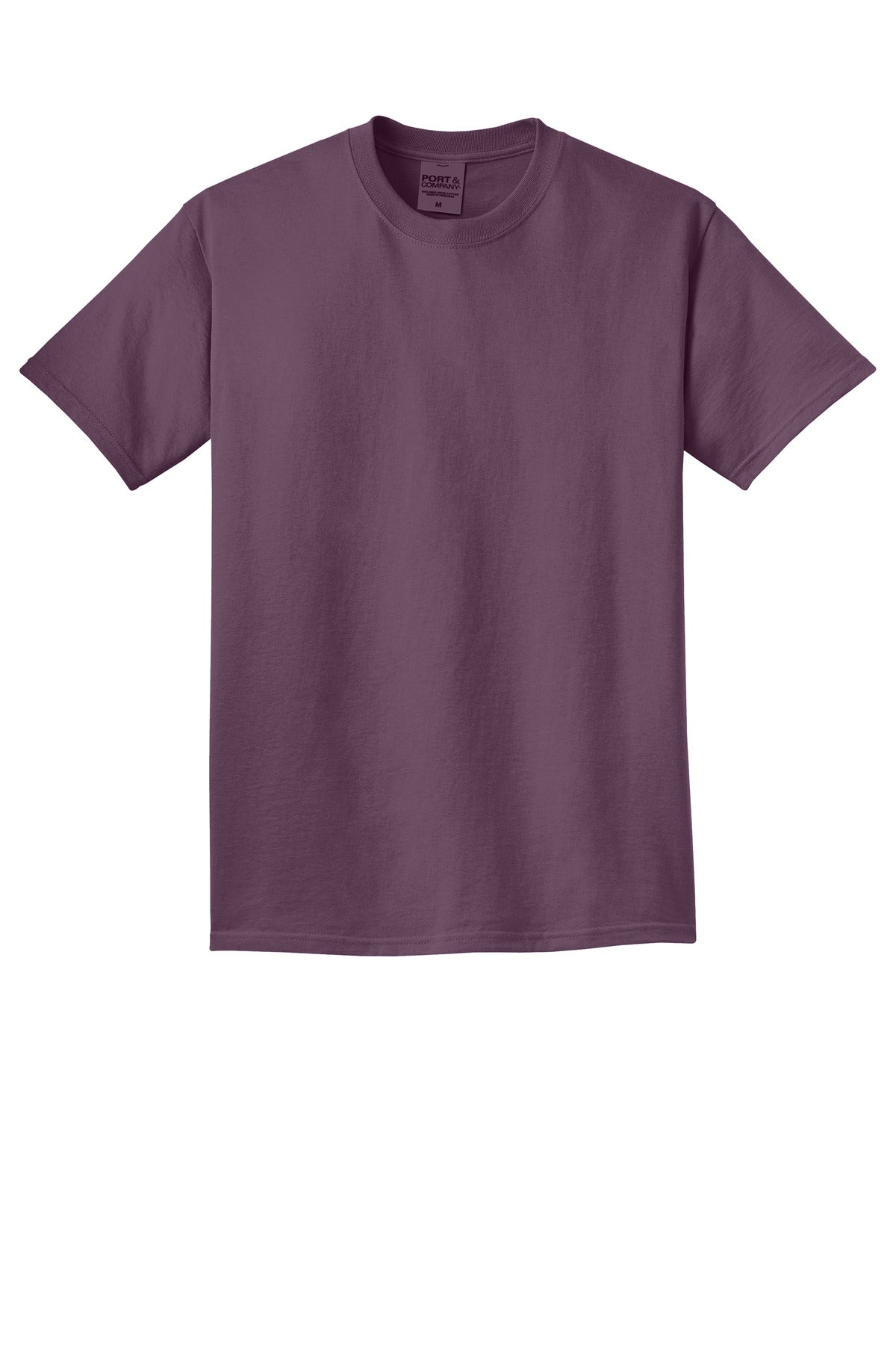 Custom Embroidered Port & Co T-Shirts  in Wineberry